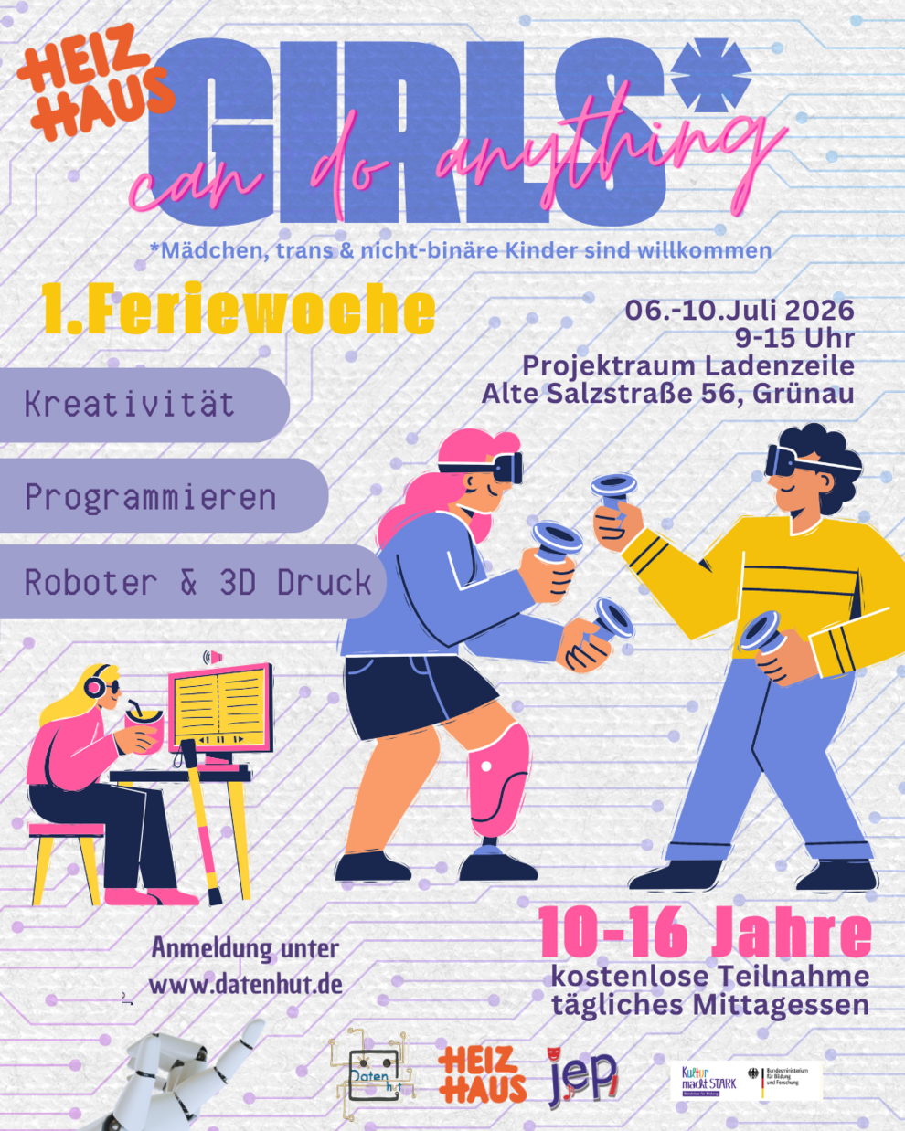 Flyer Sommerferien 2026
