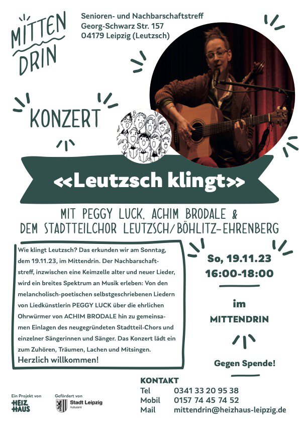 Plakat_Konzert_19.11.23_Peggy, Achim mit dem Stadtteilchor
